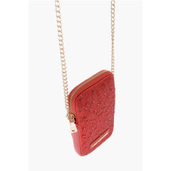 Moschino Red Polyester Shoulder Bag