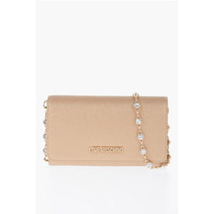 Moschino Gold Polyethylene Wallet