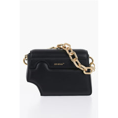 Off-White Black Cowhide Shoulder Bag