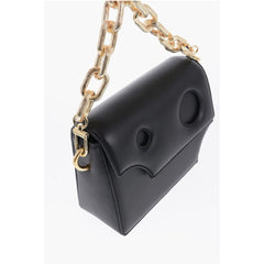 Off-White Black Cowhide Shoulder Bag
