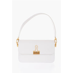 Off-White White Calfskin Shoulder Bag