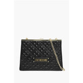 Moschino Black Polyethylene Shoulder Bag
