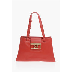 Moschino Red Polyethylene Tote Bag