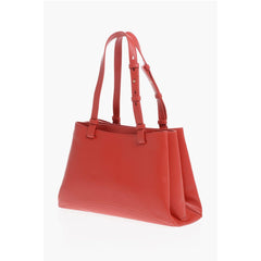 Moschino Red Polyethylene Tote Bag