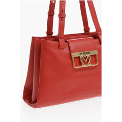 Moschino Red Polyethylene Tote Bag