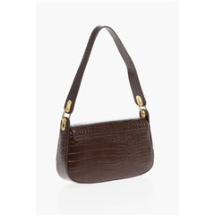 Moschino Brown Polyethylene Shoulder Bag