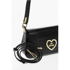 Moschino Black Polyethylene Shoulder Bag