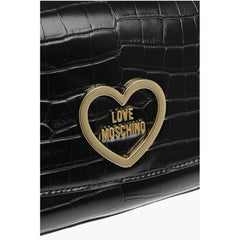 Moschino Black Polyethylene Shoulder Bag