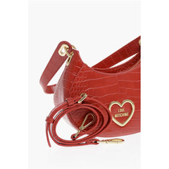Moschino Red Polyethylene Shoulder Bag