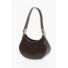Moschino Brown Polyethylene Shoulder Bag