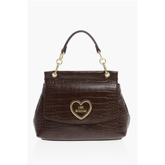 Moschino Brown Polyethylene Tote Bag