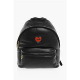 Moschino Black Polyethylene Backpack
