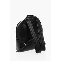 Moschino Black Polyethylene Backpack