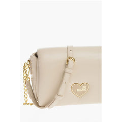 Moschino Beige Polyethylene Shoulder Bag