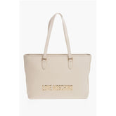 Moschino Beige Polyethylene Tote Bag