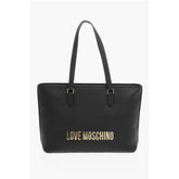 Moschino Black Polyethylene Tote Bag