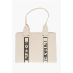 Moschino Beige Polyethylene Tote Bag