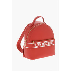 Moschino Red Polyethylene Backpack
