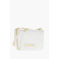 Moschino White Polyethylene Shoulder Bag