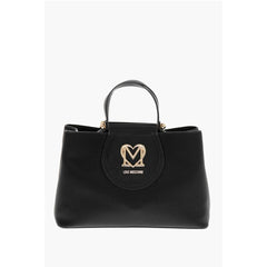 Moschino Black Polyethylene Tote Bag