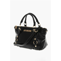 Moschino Black Polyethylene Tote Bag