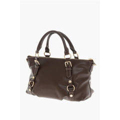 Moschino Brown Polyethylene Tote Bag