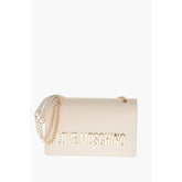 Moschino Beige Polyethylene Shoulder Bag