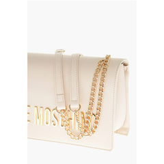 Moschino Beige Polyethylene Shoulder Bag