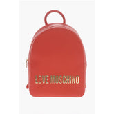 Moschino Red Polyethylene Backpack