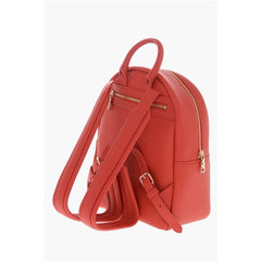 Moschino Red Polyethylene Backpack