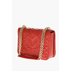 Moschino Red Polyethylene Shoulder Bag