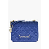 Moschino Blue Polyethylene Shoulder Bag