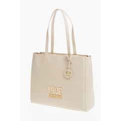 Moschino Beige Polyethylene Tote Bag