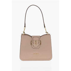 Moschino Beige Polyethylene Shoulder Bag