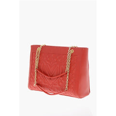 Moschino Red Polyethylene Tote Bag