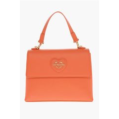 Moschino Orange Polyethylene Tote Bag