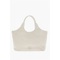 Moschino Beige Polyethylene Shoulder Bag
