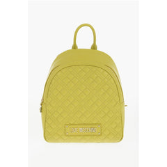 Moschino Green Polyethylene Backpack