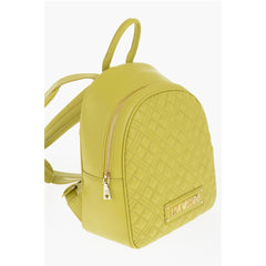Moschino Green Polyethylene Backpack