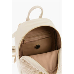 Moschino Beige Polyethylene Backpack