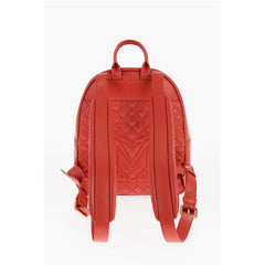 Moschino Red Polyethylene Backpack