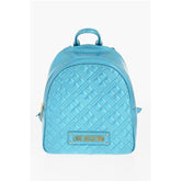 Moschino Blue Polyethylene Backpack