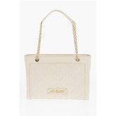 Moschino Beige Polyethylene Shoulder Bag