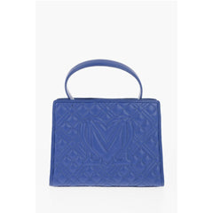 Moschino Blue Polyethylene Tote Bag