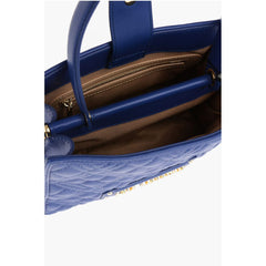 Moschino Blue Polyethylene Tote Bag