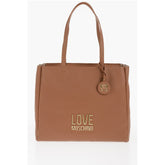 Moschino Brown Polyethylene Shoulder Bag