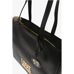 Moschino Black Polyethylene Shoulder Bag