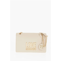 Moschino Beige Polyethylene Shoulder Bag
