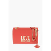 Moschino Red Polyethylene Shoulder Bag