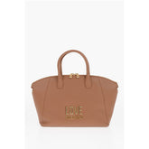 Moschino Brown Polyethylene Tote Bag
